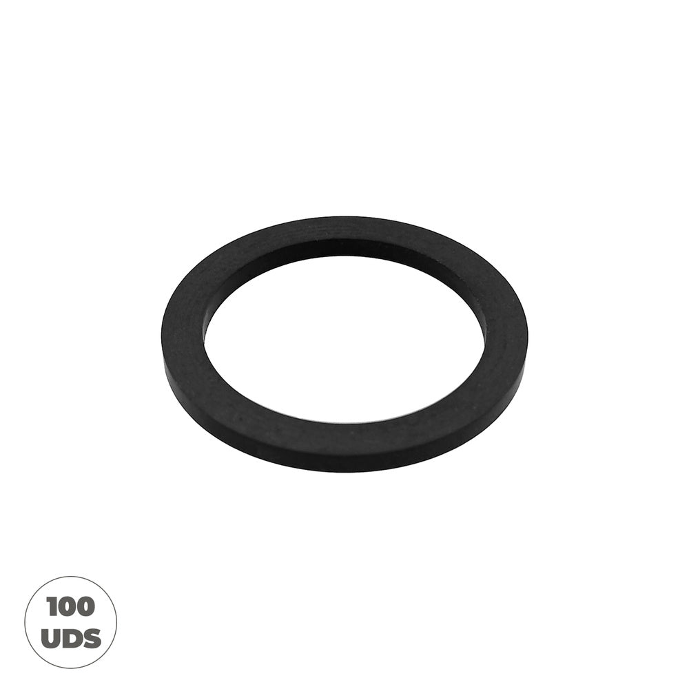 Wide flat gasket 1 1/4" 28.5 x 37.5 x 2.5 mm bag 100 units