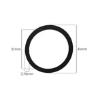 Junta plana estrecha 1 1/2" 37 x 44,5 x 2,5 mm bolsa 100 unidades