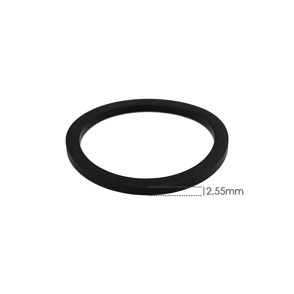 Narrow flat gasket 1 1/2" 37 x 44.5 x 2.5 mm bag of 100 units