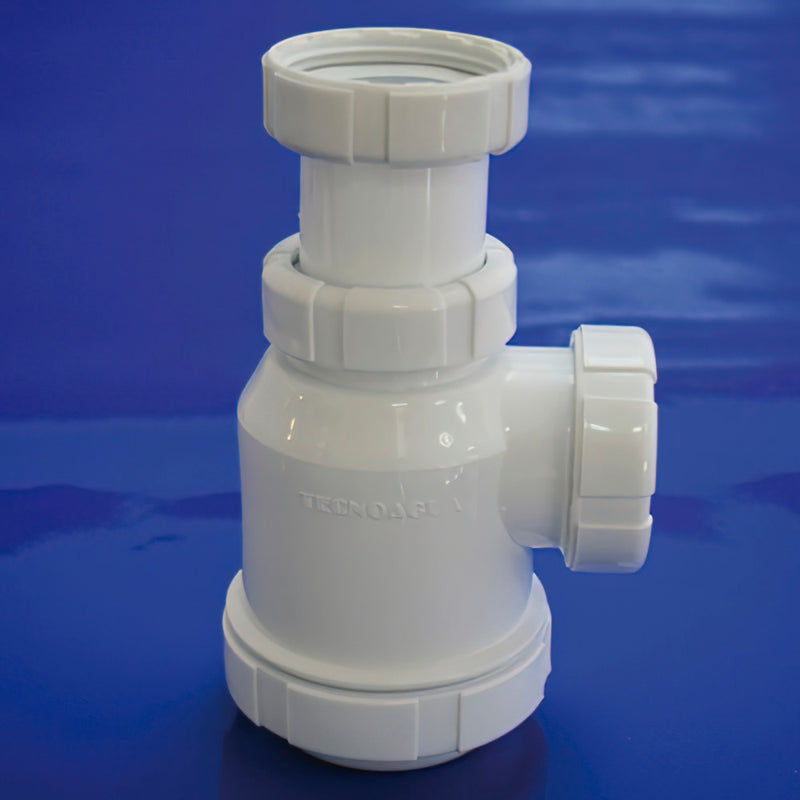 Sifon botella extensible t-4-VA  1  1/2  válvula automática