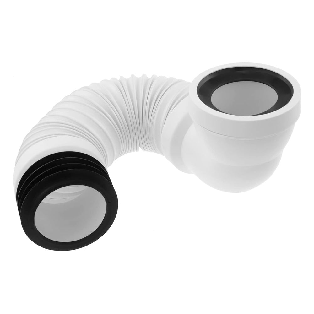 Extendable toilet connector t-138 angled