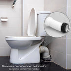 Extendable toilet sleeve T-118M mini 350 mm