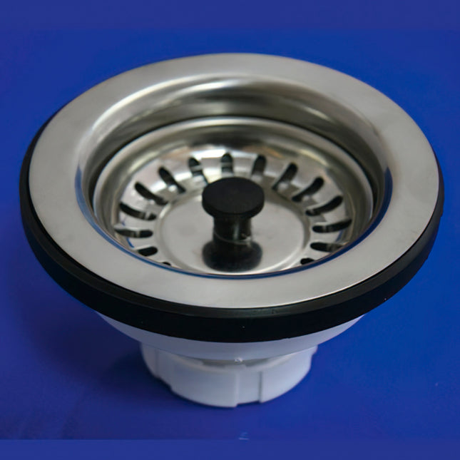 Valvula fregadero t-73BP -115  1 1/2 cesta baja