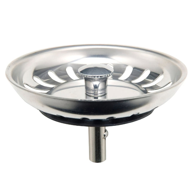 Tapon valvula cesta para fregadero, inoxidable t-93bm-115 1 1/2