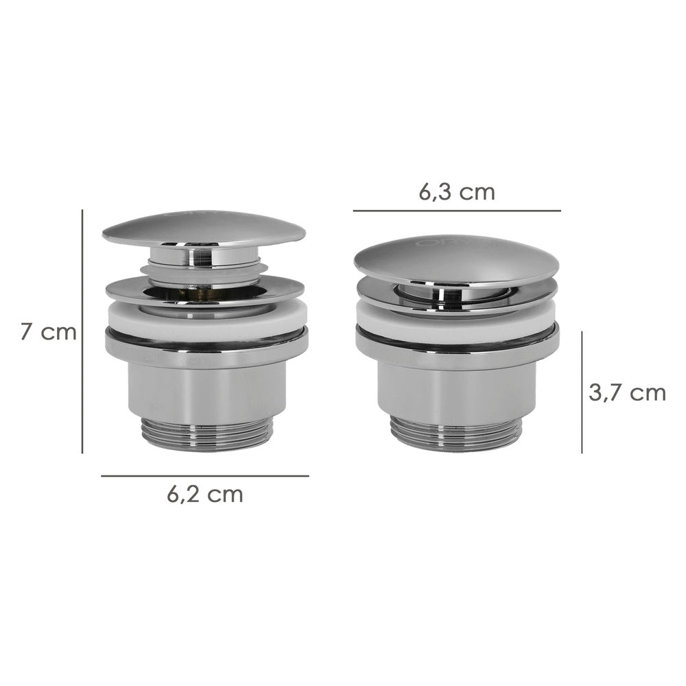 Válvula lavabo clic clac 1 1/4"