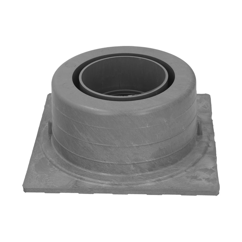 Ralo sifónico em PVC 20x20 cm saída de ø 90 / 110 mm