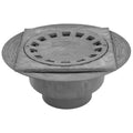 Horizontal PVC Siphonic Floor Drain 250x250 mm outlet ø 90 - 110 mm
