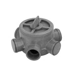 Sifão de pavimento em PVC para tubagens ø 110 mm saídas ø 50 e 40 mm altura 90 mm