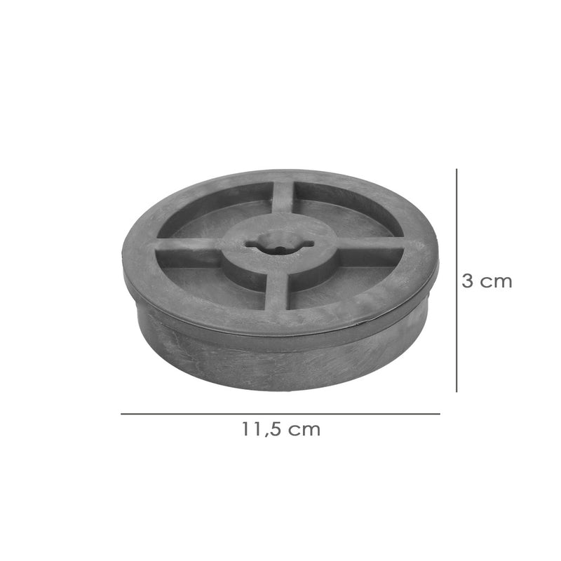 Tapa bote sifónico PVC ø 110 mm