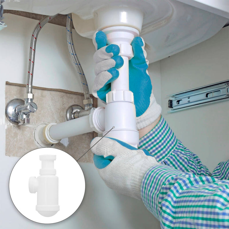 Sifon botella extensible  1 1/2  tuerca loca