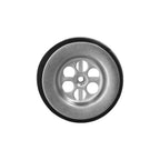 Válvula para lavatório/bidé com tampa e corrente, saída de 1 1/2" ø 40 mm