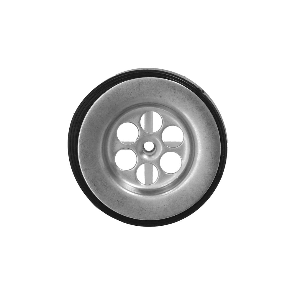 Válvula para lavatório/bidé com tampa e corrente, saída de 1 1/2" ø 40 mm