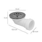 Válvula de base de duche extraplana 1 1/2" ø 40 mm