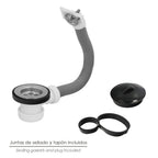 Sink valve ø70 mm 1 1/2" with overflow