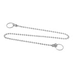 Cadena de bolas 380 mm cadena para tapón lavabo, cadena tapón fregadero,