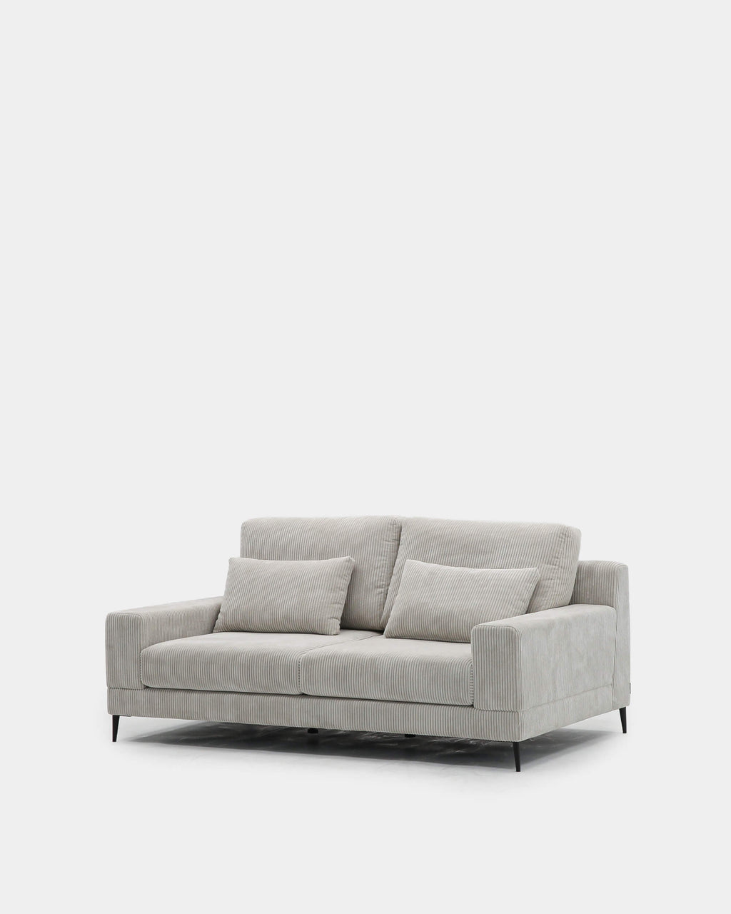 3-seater sofa | beige stain-resistant with pouffe included