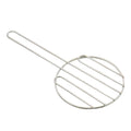 Tin-plated grill rack, 20-gauge, round, 14 cm
