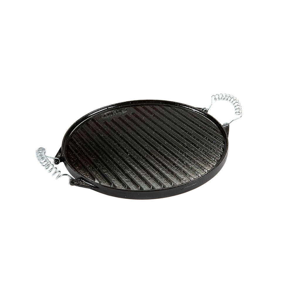 Grelha redonda em ferro fundido esmaltado ø 25 cm