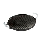 Grelha redonda em ferro fundido esmaltado ø 42 cm