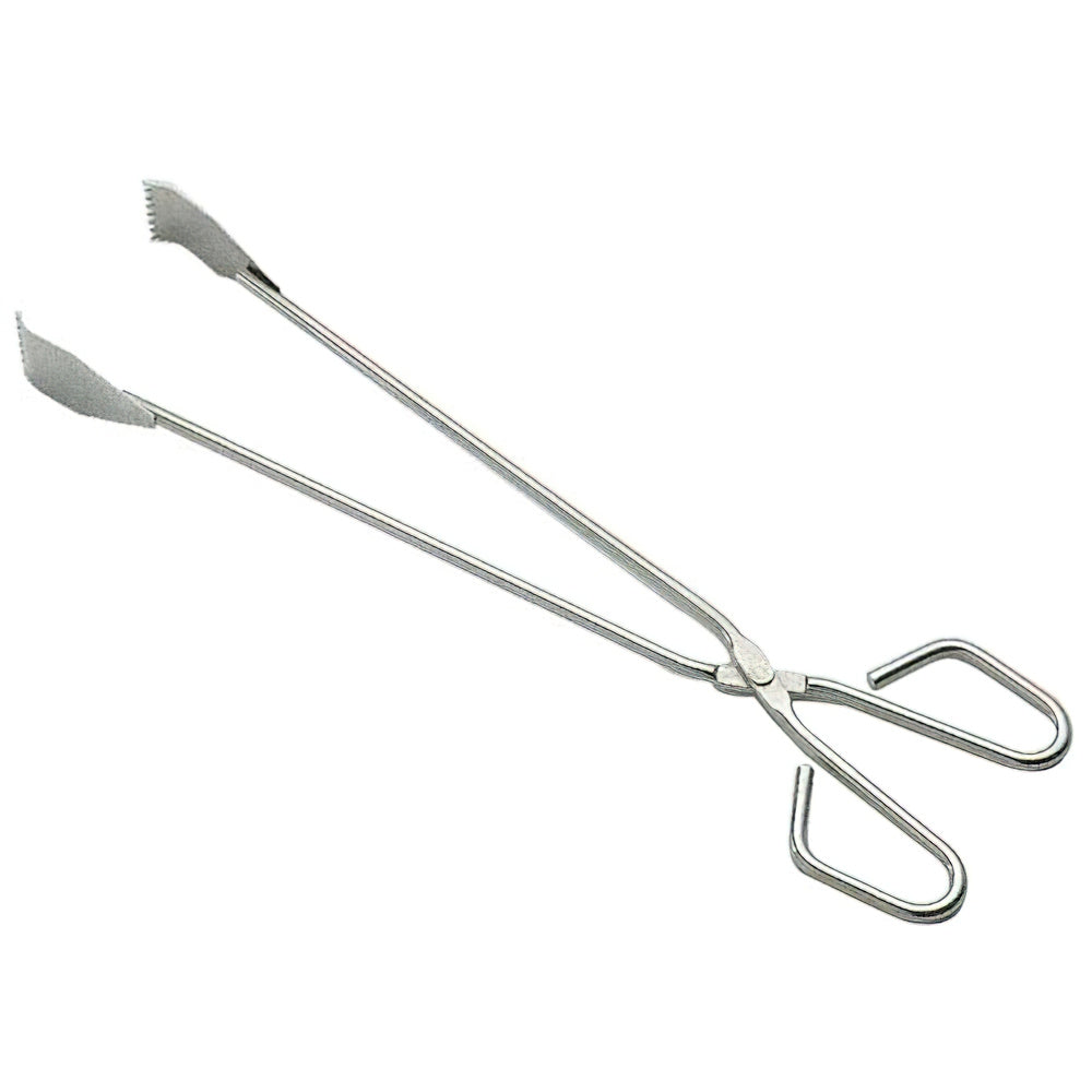 Pinça para churrasco em aço inoxidável 55x6 cm