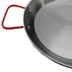 Paellera valenciana de 26 cm pulida para 2 personas