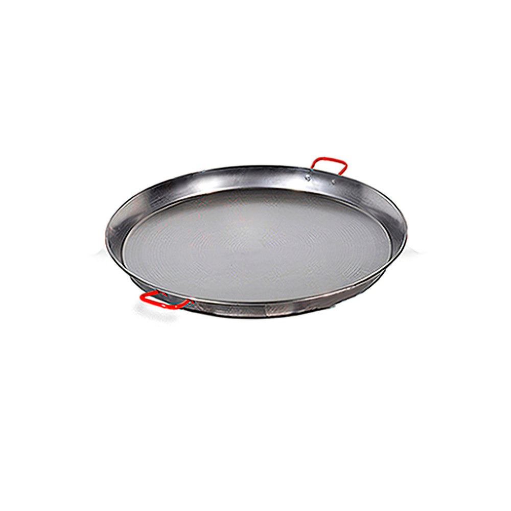30 cm polished Valencian paella pan for 4 people