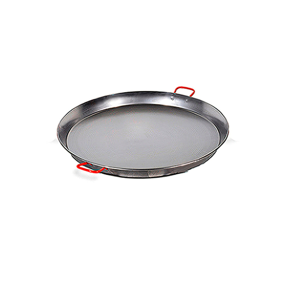 32 cm polished Valencian paella pan for 5 people
