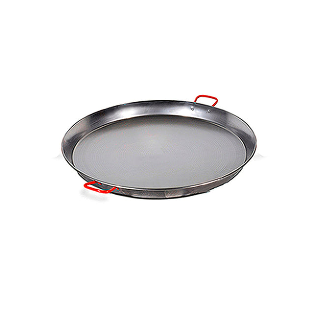 Paellera valenciana de 34 cm. pulida para 6 personas
