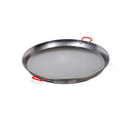 Paellera valenciana de 46 cm pulida para 12 personas