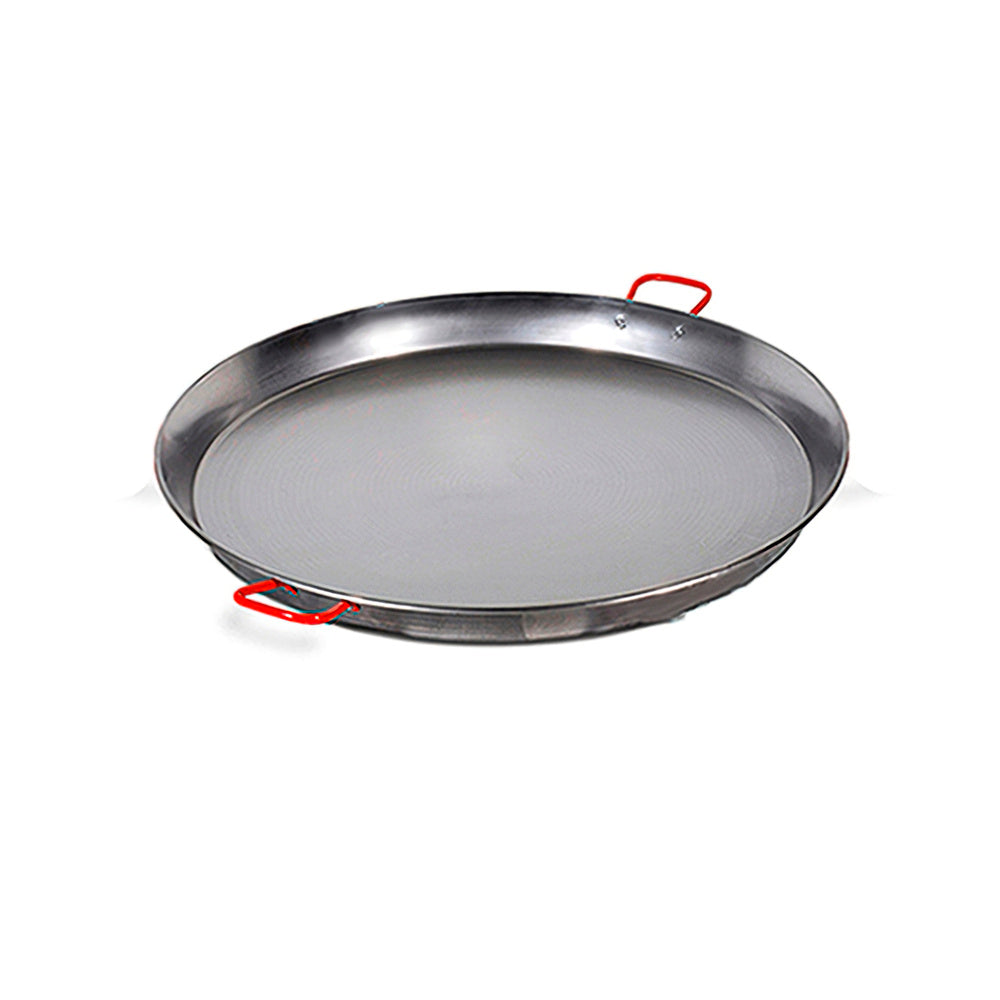 Paellera valenciana de 55 cm polida para 16 pessoas