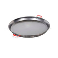 Paellera valenciana de 65 cm pulida para 22 personas