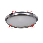Paellera valenciana de 90 cm pulida para 50 personas