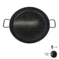 Enameled Valencian paella pan for 12 people / 46 cm