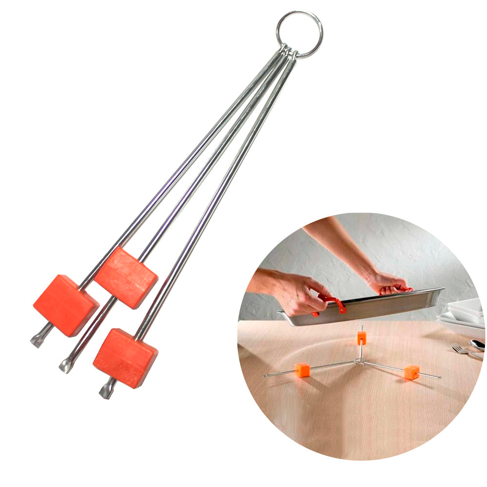 Salvamanteles regulable para paelleros / sartenes / ollas ø 10 / 70 cm