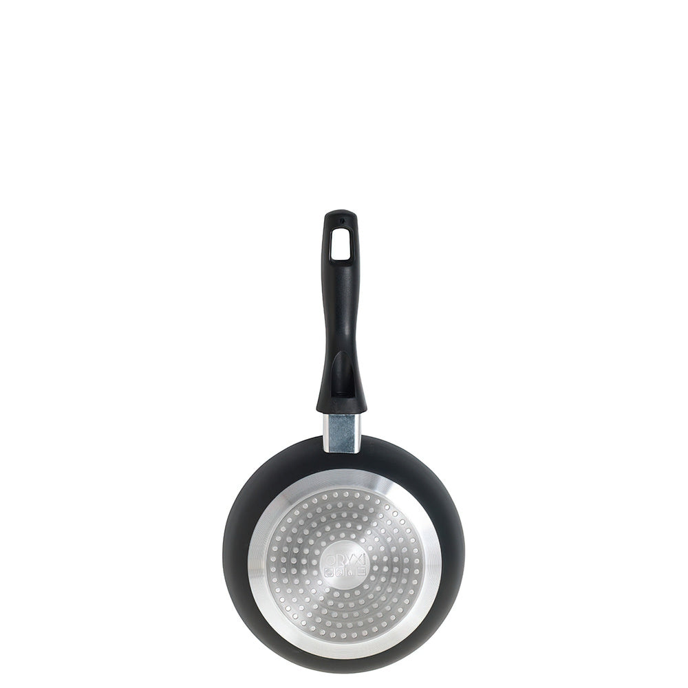 Oryx non-stick aluminum frying pan basic, high resistance, induction hob compatible, PFOA free, 18 cm diameter, 3 mm thick