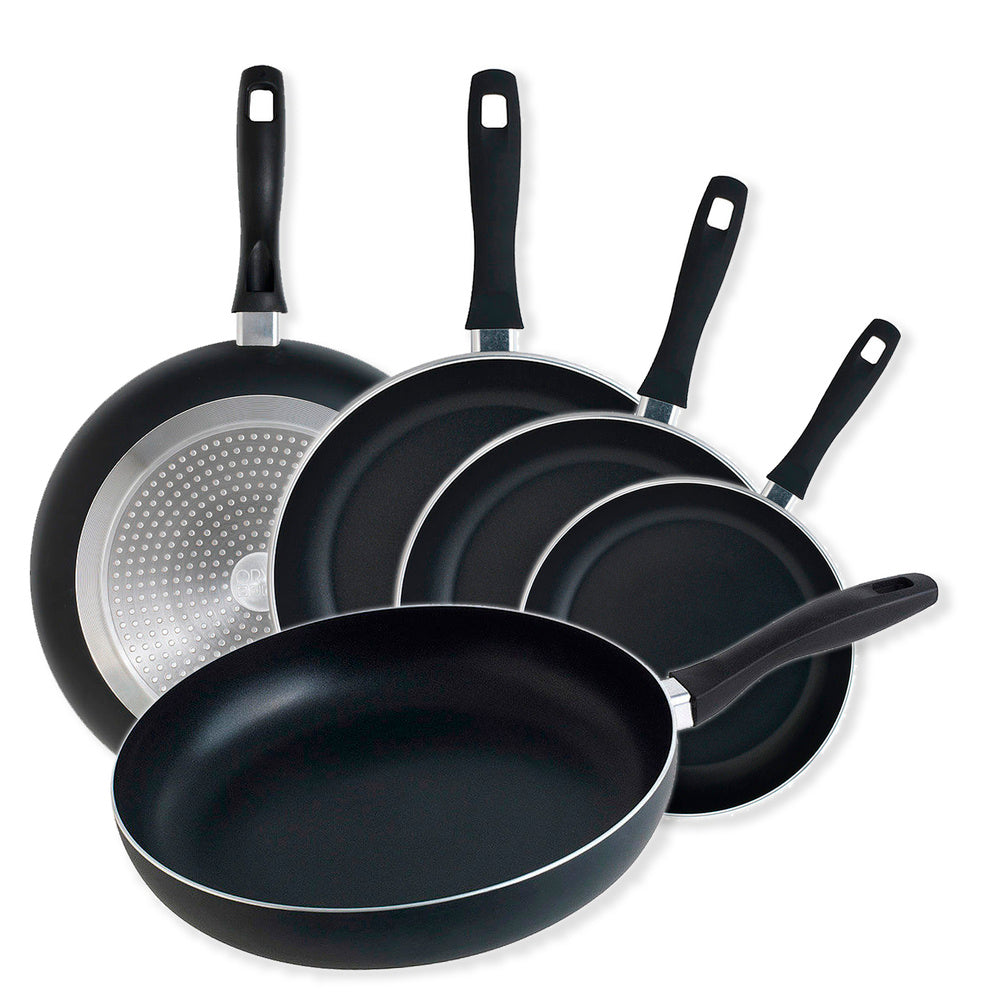 Oryx non-stick aluminum frying pan basic, high resistance, induction hob compatible, PFOA free, 18 cm diameter, 3 mm thick