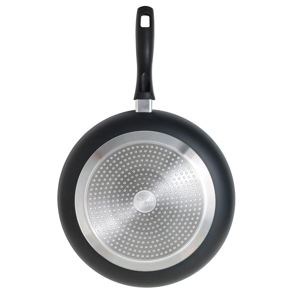 Oryx non-stick aluminum frying pan basic, high resistance, induction compatible, PFOA free, 30 cm diameter, 3 mm thickness