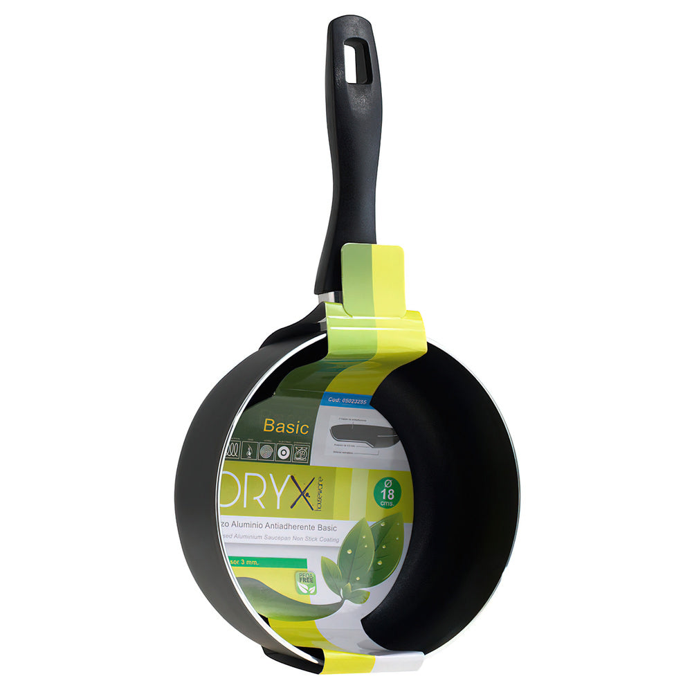 Basic non-stick aluminum saucepan 18 cm/ 3 mm
