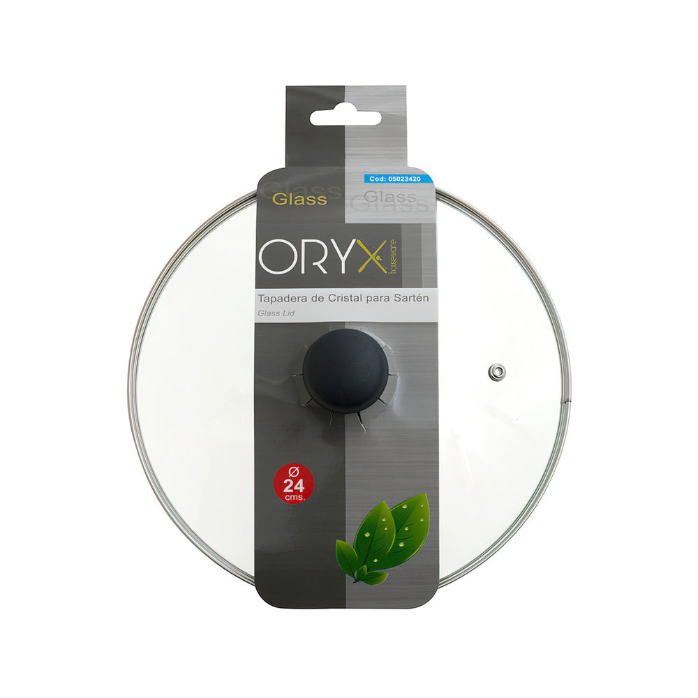 Glass lid for frying pan 24cm