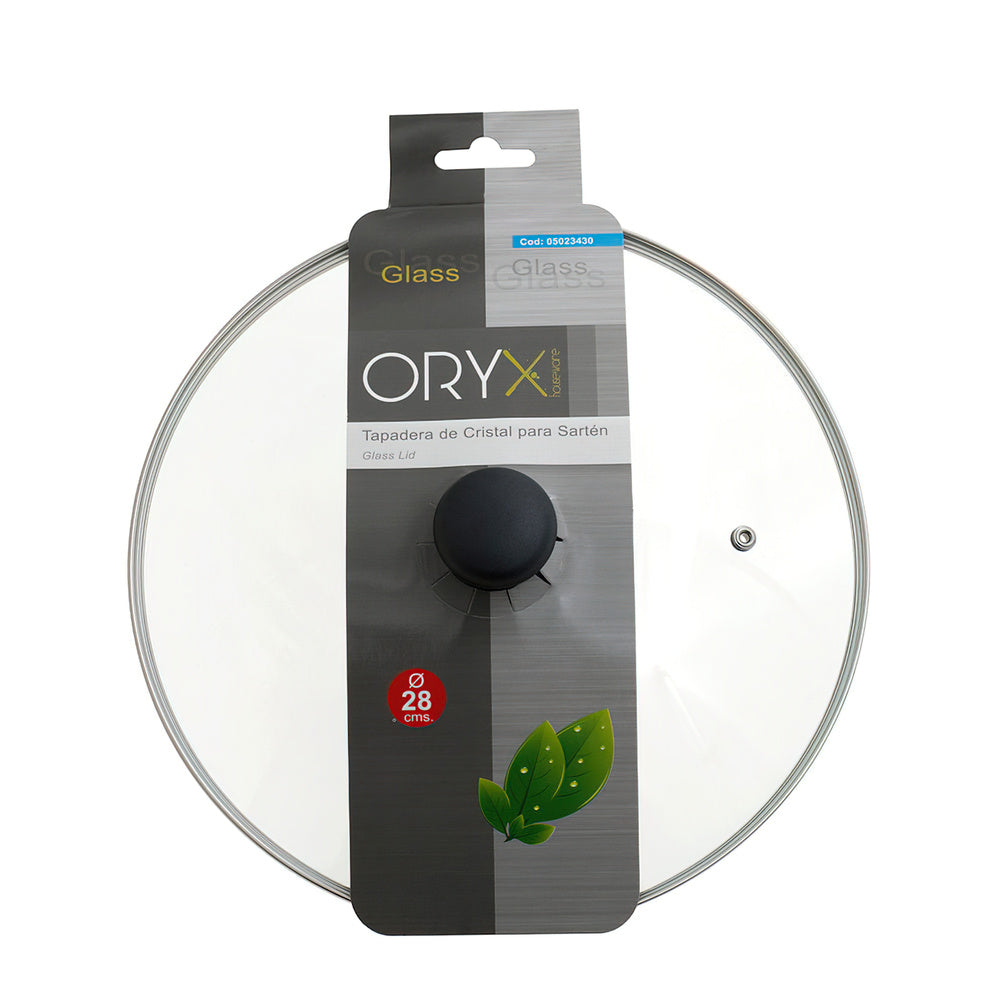 Glass lid for 28cm frying pan