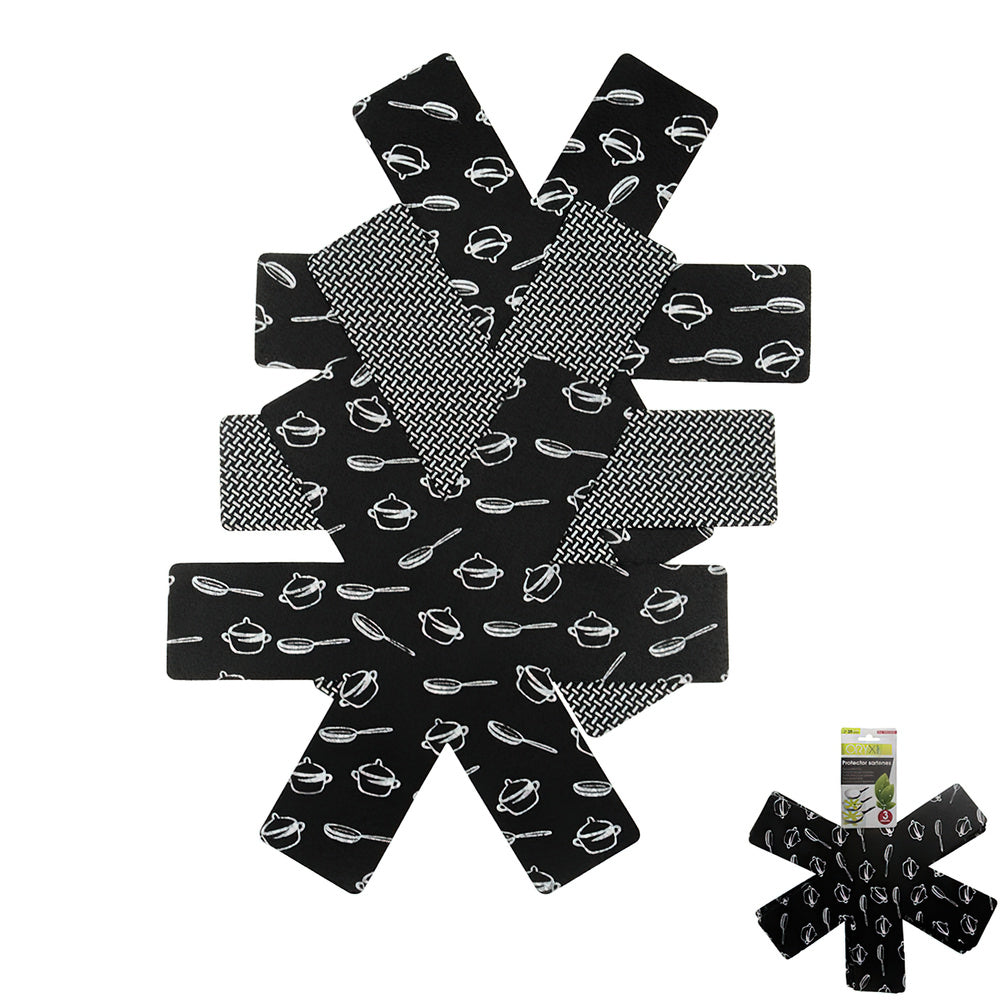 Pan protectors 3 units ø 38 cm