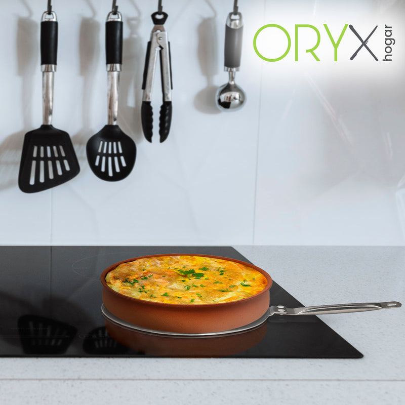 Adaptador para induccion / vitroceramica ø 19.5 cm. 3 capas acero inoxidable / aluminio