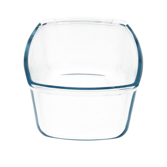 Fuente cristal para horno, 1.5 litros, molde especial reposteria, 27x14x7 cm