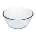 Bol de cristal, ideal para mezclas. 2.5 litros. Libre bpa, cristal de borosilicato.ensaladas, postres, cocina, resposteria