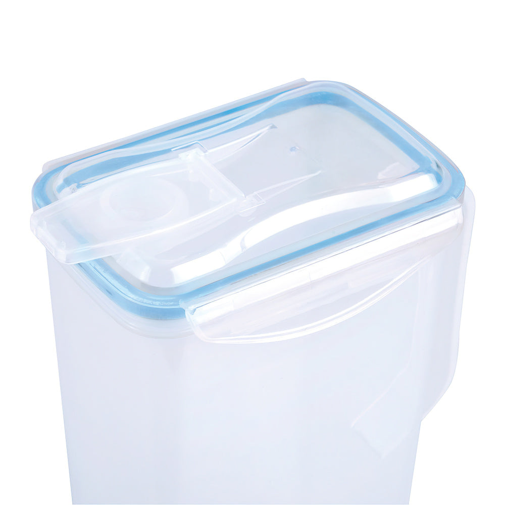 Jarra plástico. cuadrada 1.500 ml. 11 x 6.5 x 22.5 (alt) cm