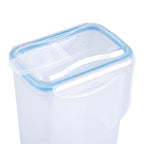 Jarra plástico. cuadrada 1.500 ml. 11 x 6.5 x 22.5 (alt) cm