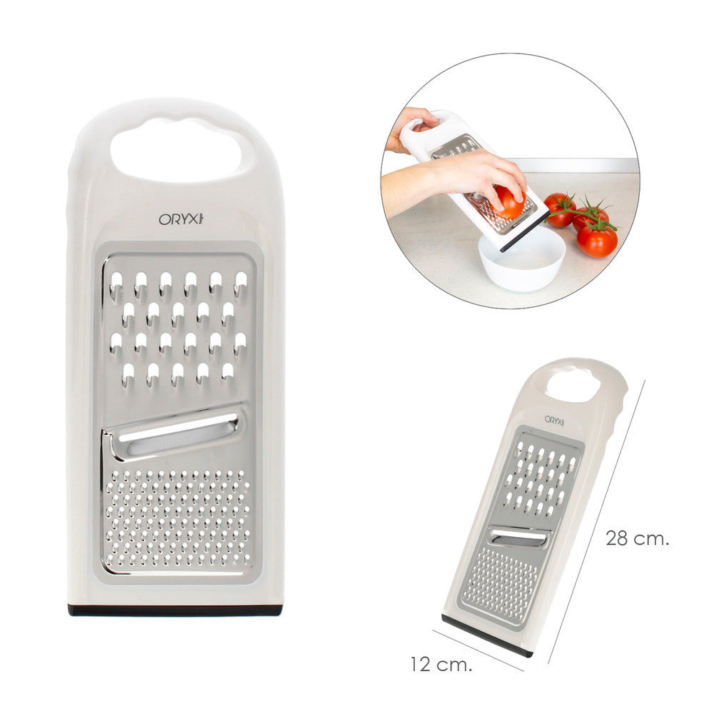 Stainless steel universal grater 28 cm