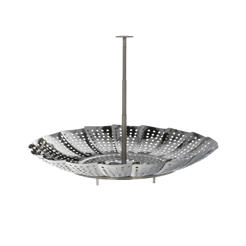Cesta vaporera acero inoxidable, plegable ø 13,5 / 23 cm. cocina al vapor