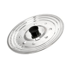 Tapadera multiusos acero inoxidable ø 25 cm uso tapa anti salpicaduras y escurridor. Tapadera adpatable diferentes medidas