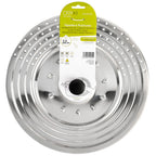 Tapadera multiusos acero inoxidable ø 32 cm uso tapa anti salpicaduras y escurridor. Tapadera adpatable diferentes medidas